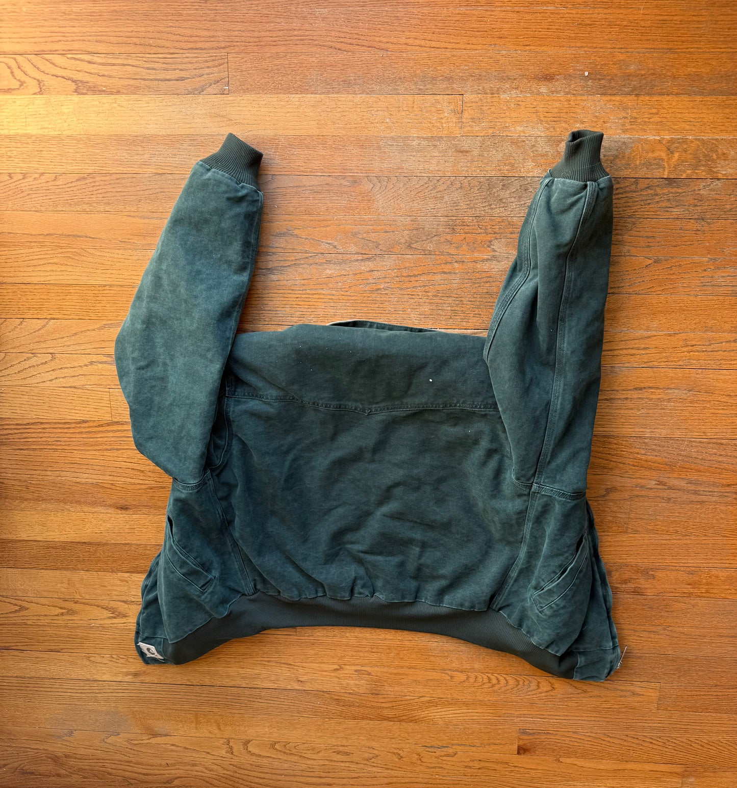 Faded Hunter Green Carhartt Santa Fe Jacket - Fits M-L