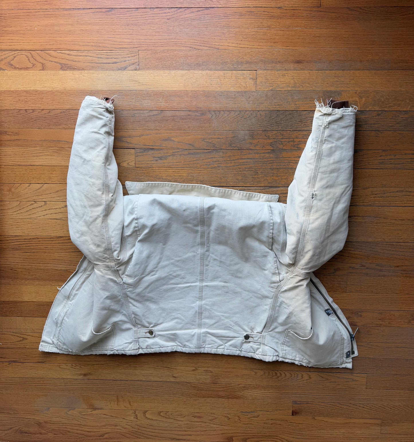 Faded Brown Carhartt Arctic Jacket - Medium