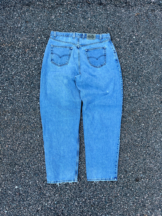 Levi’s 561 Silver Tab Faded Denim Baggy Fit Pants - 38 x 32.5