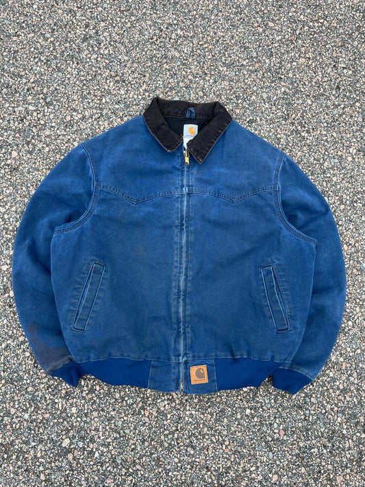 Faded Blu Carhartt Santa Fe Jacket - Boxy Large