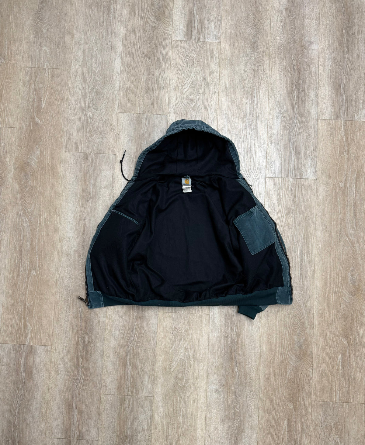 Faded Hunter Green Carhartt Active Jacket - Medium