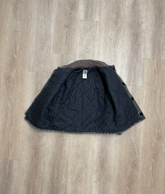 Faded Olive Green Carhartt Arctic Jacket - Boxy Medium