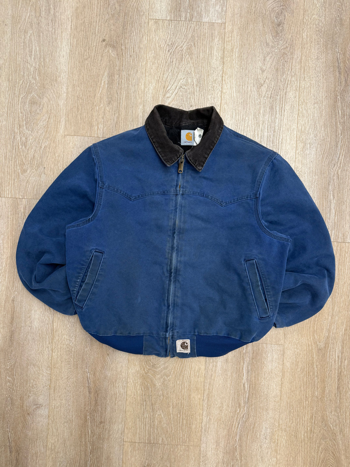 Faded Blu Carhartt Santa Fe Jacket - Boxy M-L