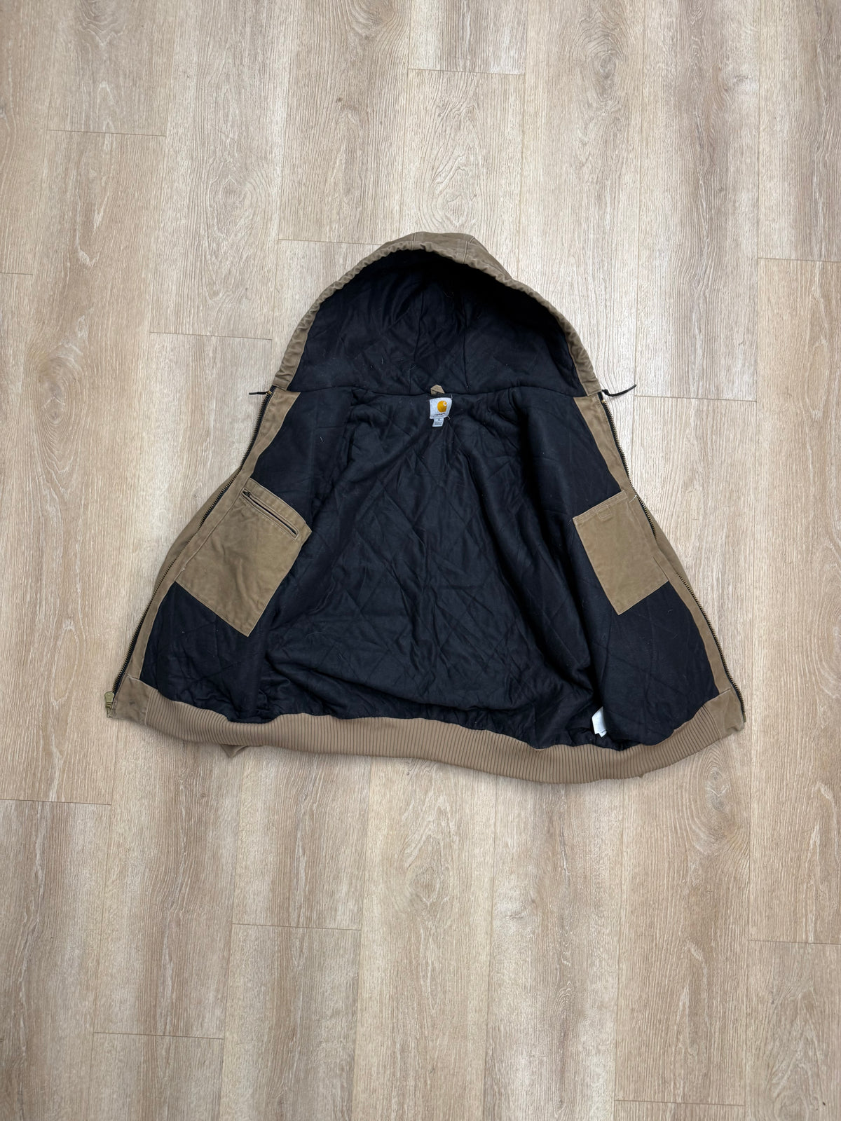 Faded Frontier Brown Carhartt Active Jacket - Boxy XL