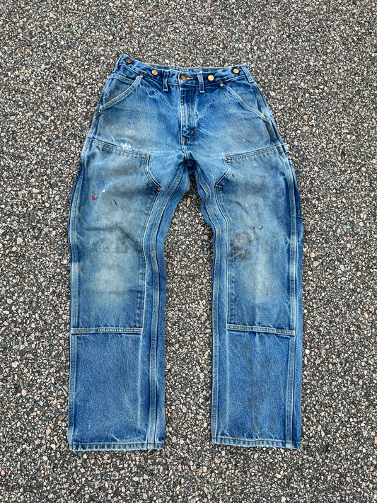 フェードデニム カーハート ダブルニーパンツ - 29 x 30