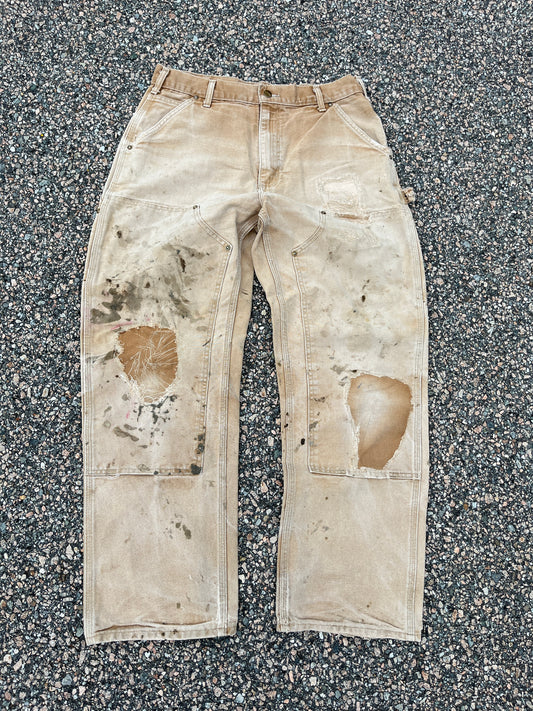 フェードタン カーハート ダブルニーパンツ - 30 x 28