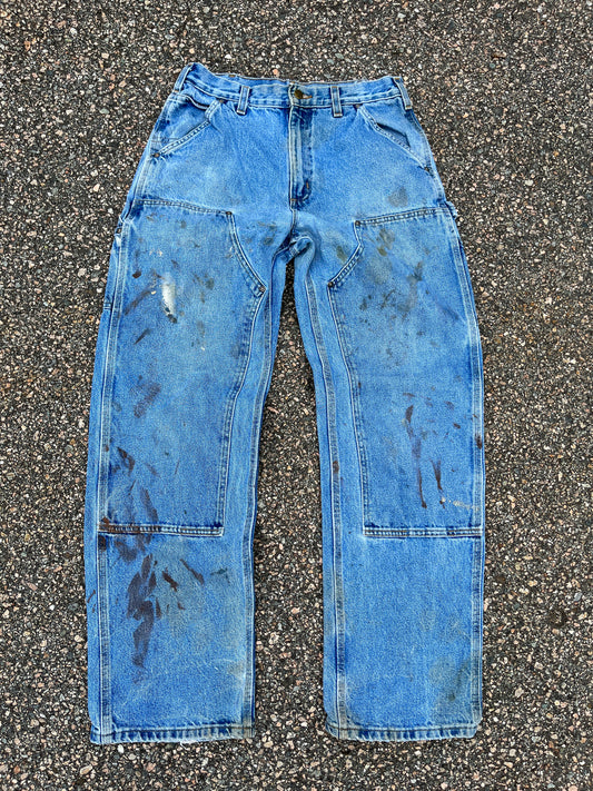 フェード&ペイントデニム カーハート ダブルニーパンツ - 30 x 31