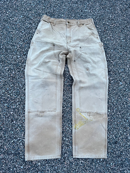 フェードタンカーハートダブルニーパンツ - 34 x 32