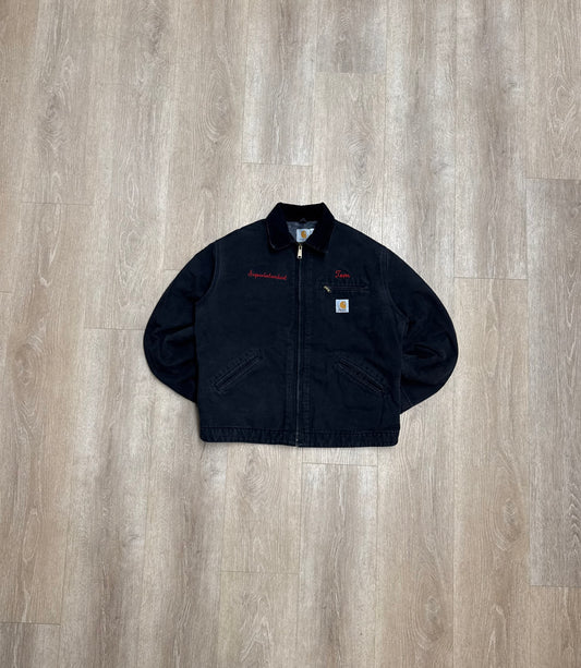 Faded Black Carhartt Detroit Jacket - Fits L-XL