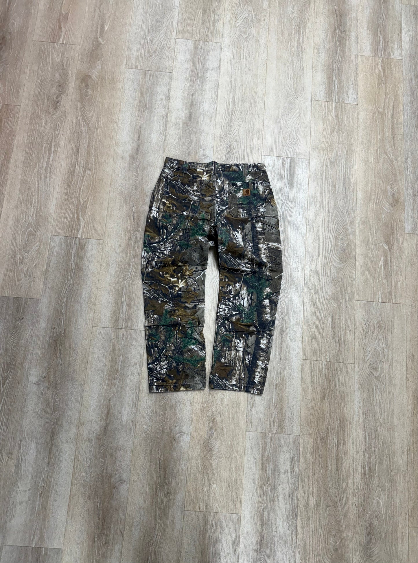 Faded Realtree Carhartt Carpenter Pants - 36 x 30