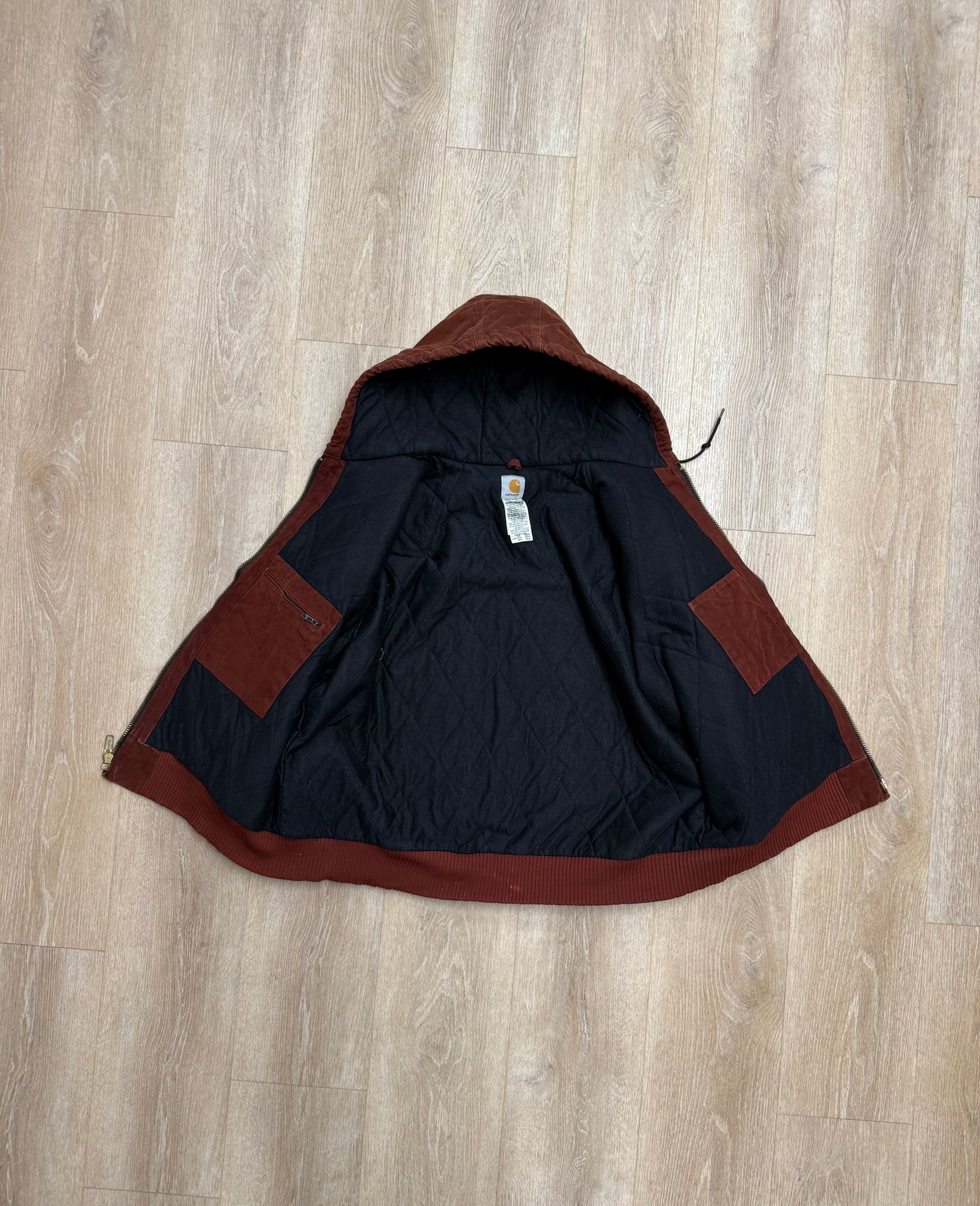Faded Clay Red Carhartt Active Jacket - 2XL