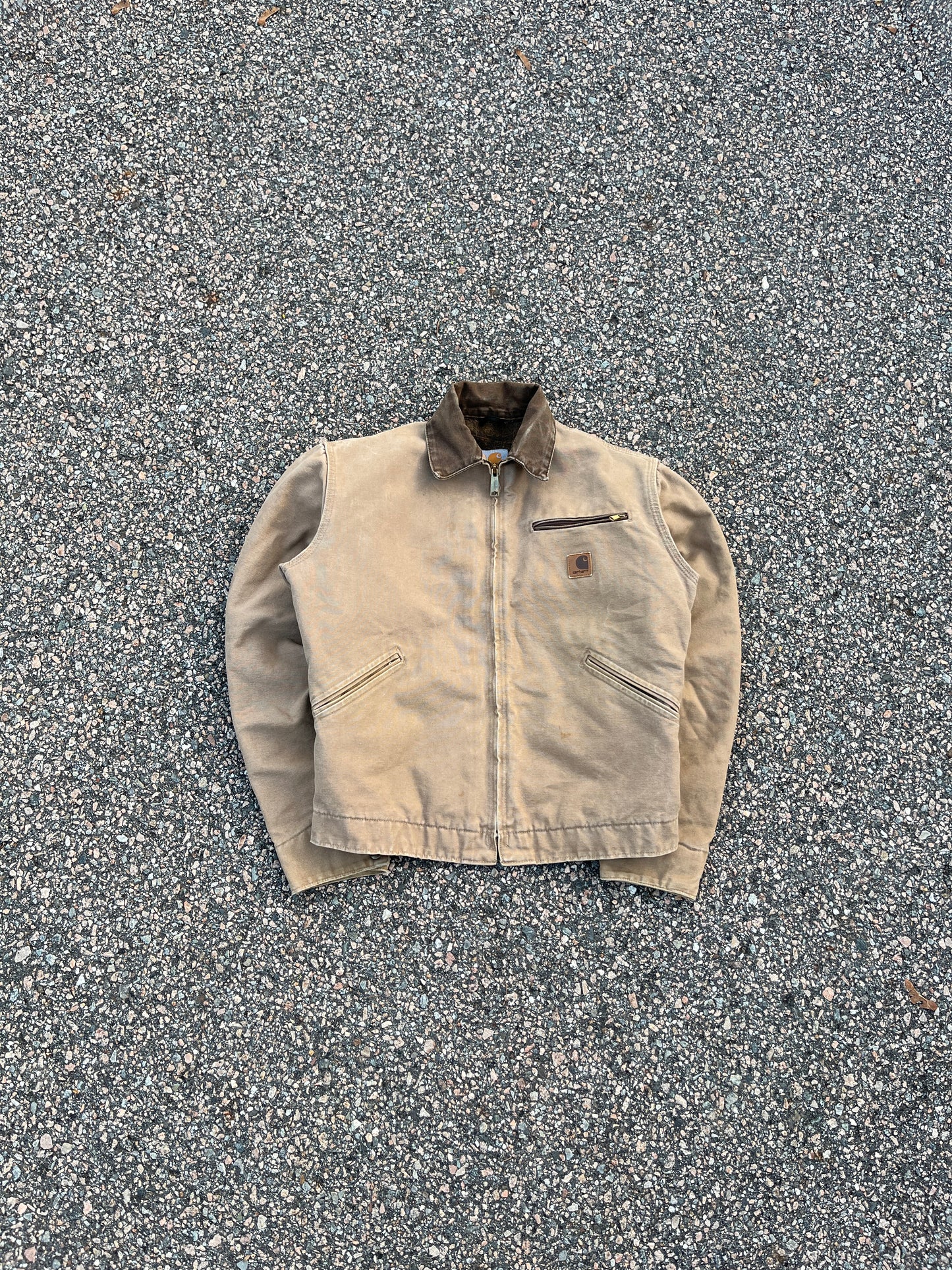 Faded Brown Carhartt Detroit Jacket - Small