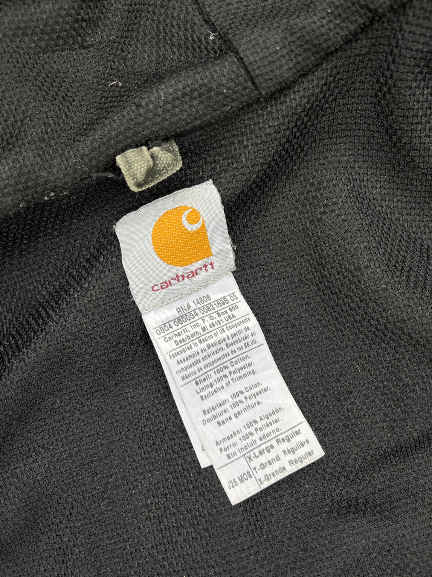 Faded Olive Green Carhartt Active Jacket - XL