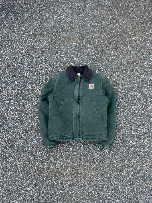 Faded Olive Green Carhartt Arctic Jacket - Small