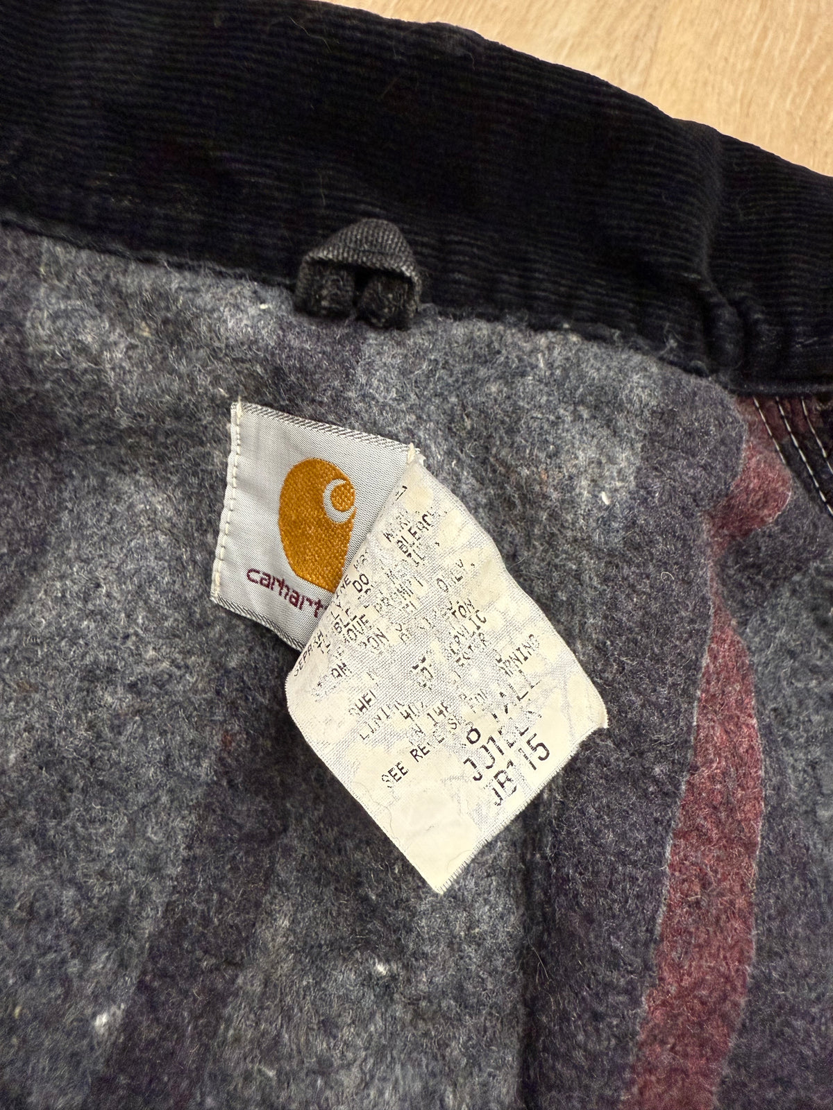 Faded Black Carhartt Detroit Jacket - Fits L-XL