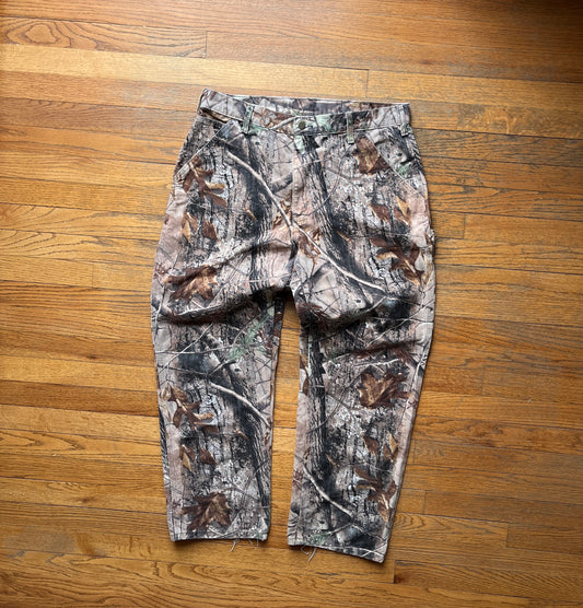 Faded Realtree Carhartt Carpenter Pants - 35 x 29