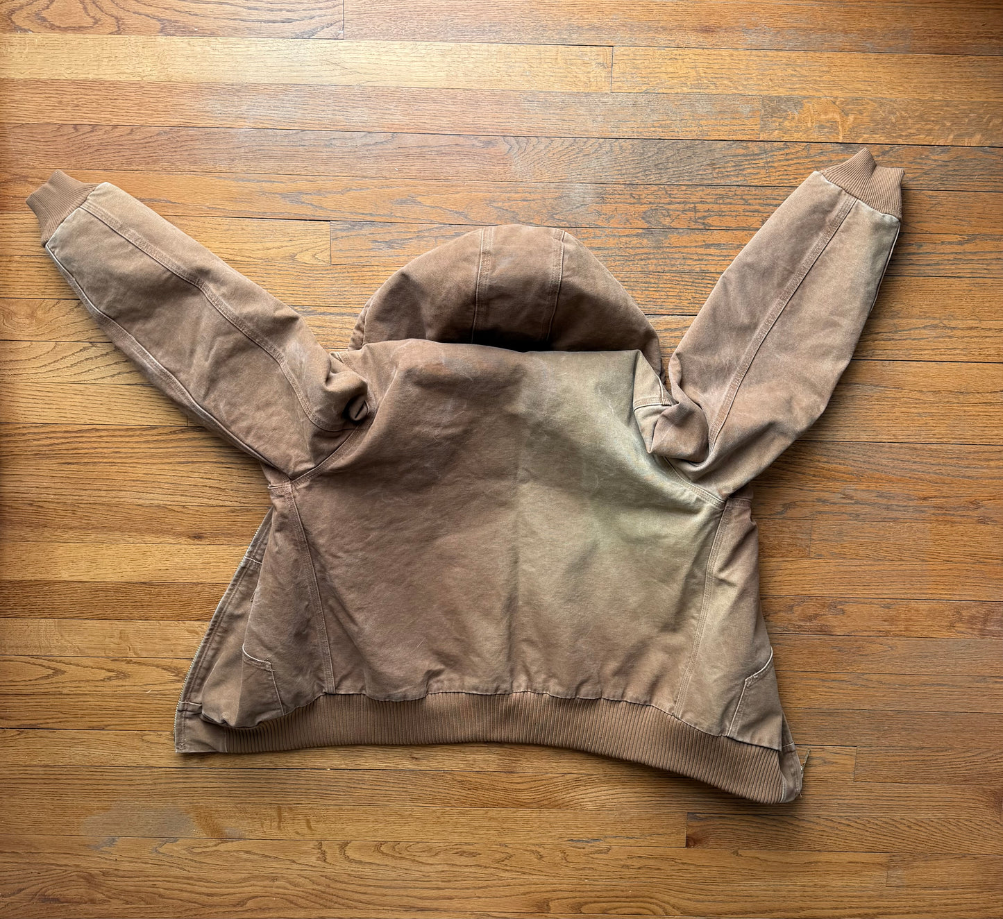 Faded Brown Carhartt Active Jacket - Small