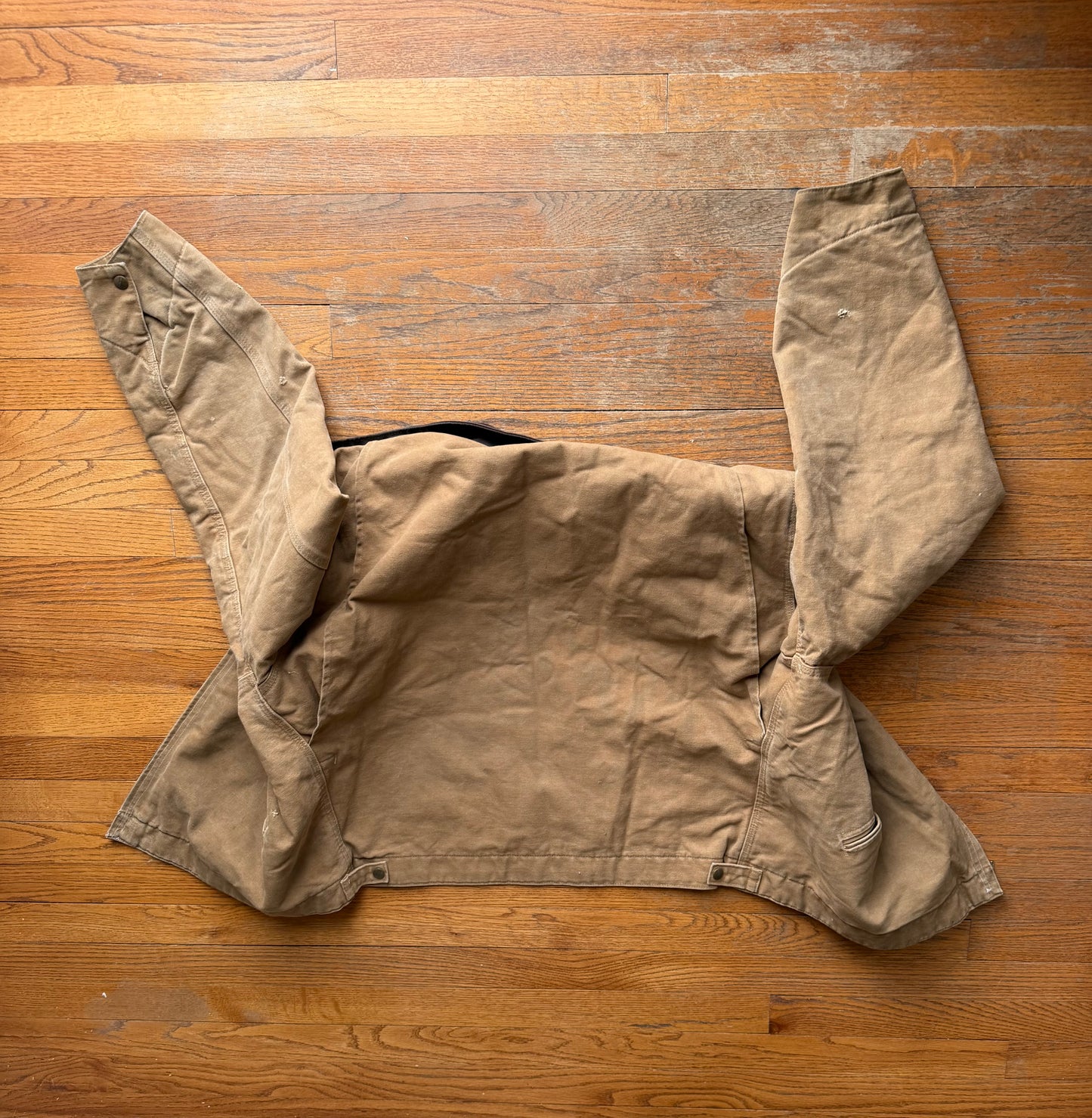 Faded Camel Brown Carhartt Detroit Jacket - Boxy L-XL