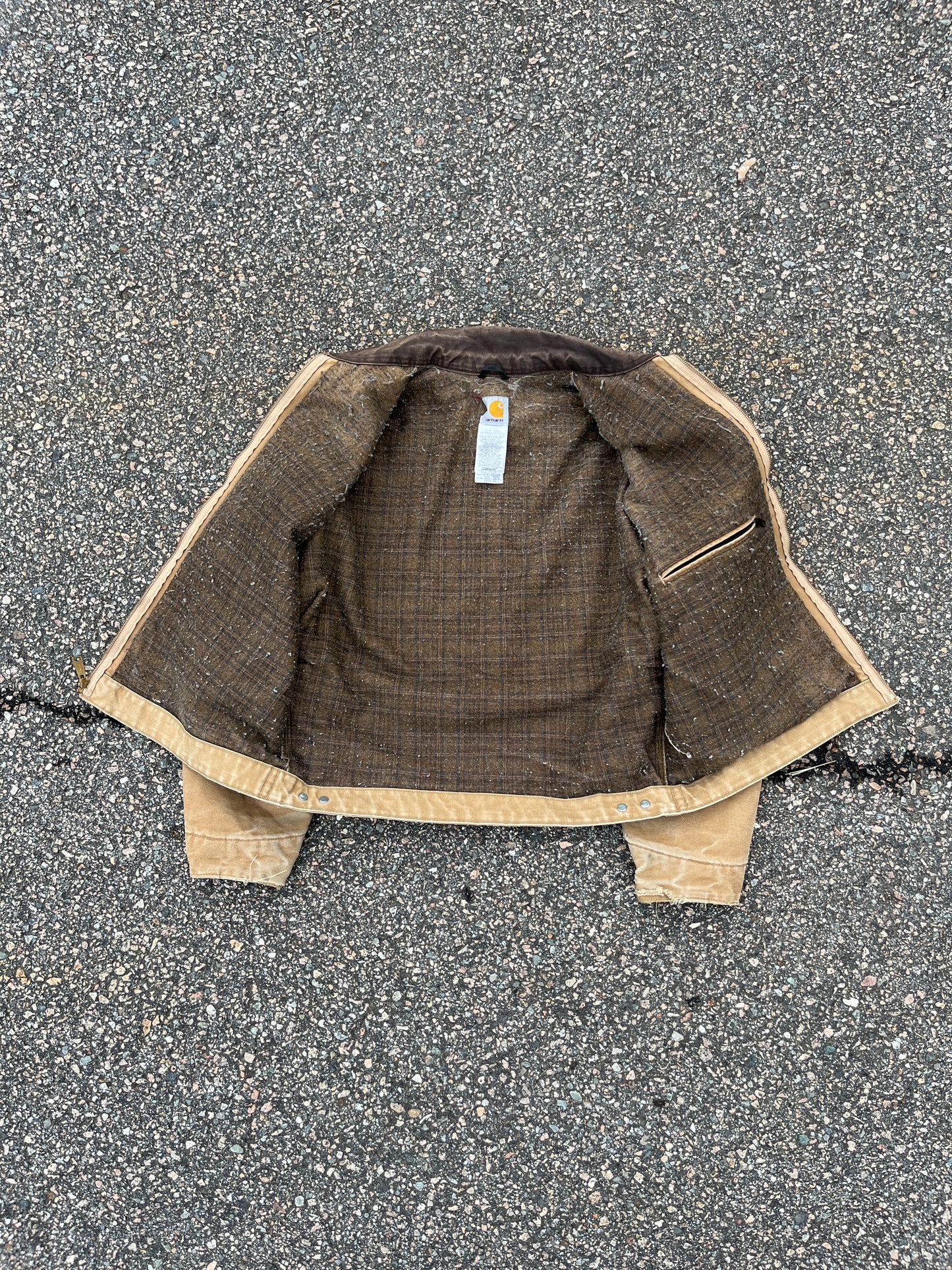 褪色棕色 Carhartt Detroit 夹克 - Boxy ML