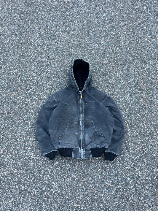 Faded Black Carhartt Active Jacket - Small