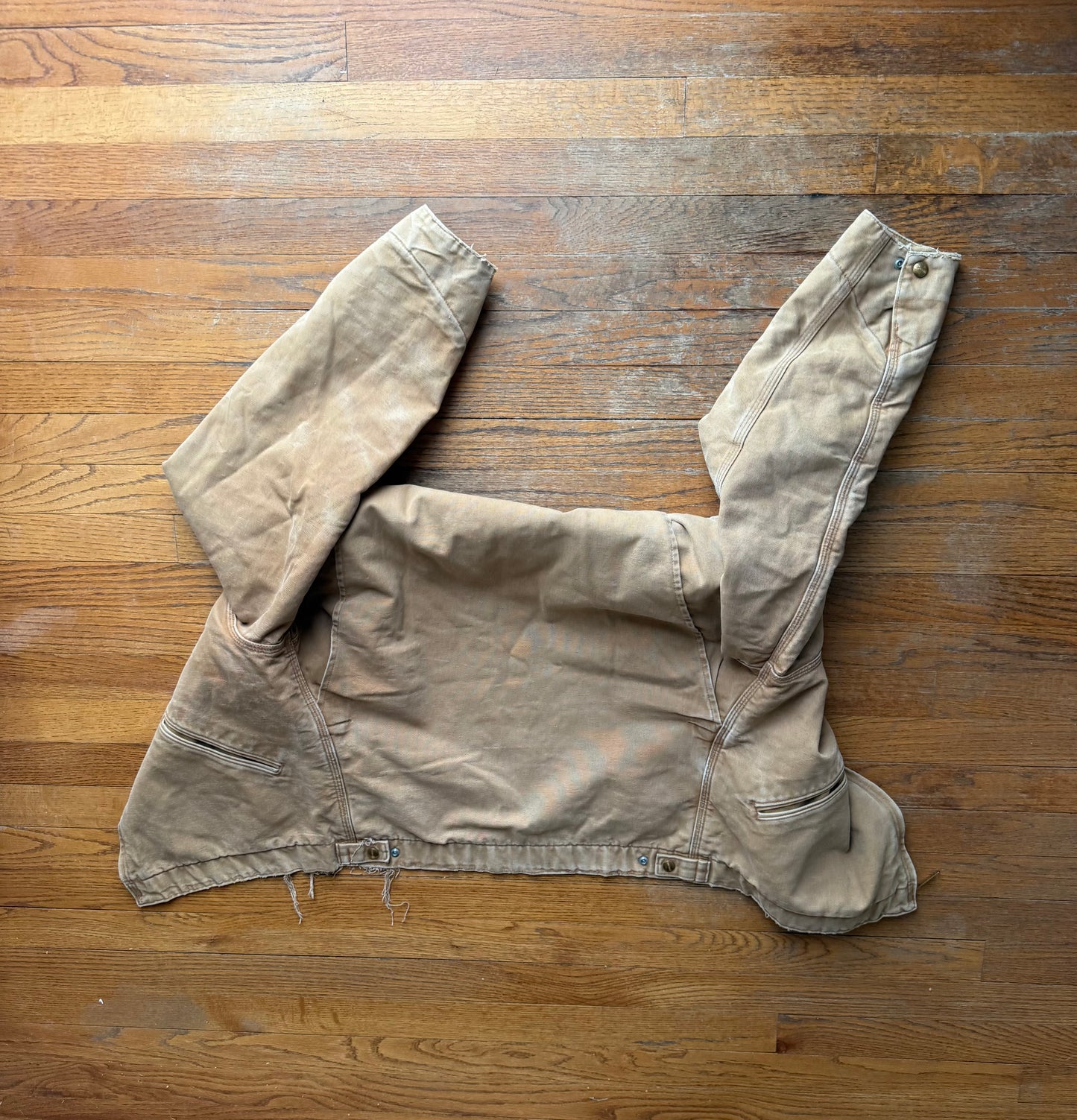 Faded Brown Carhartt Detroit Jacket - Medium