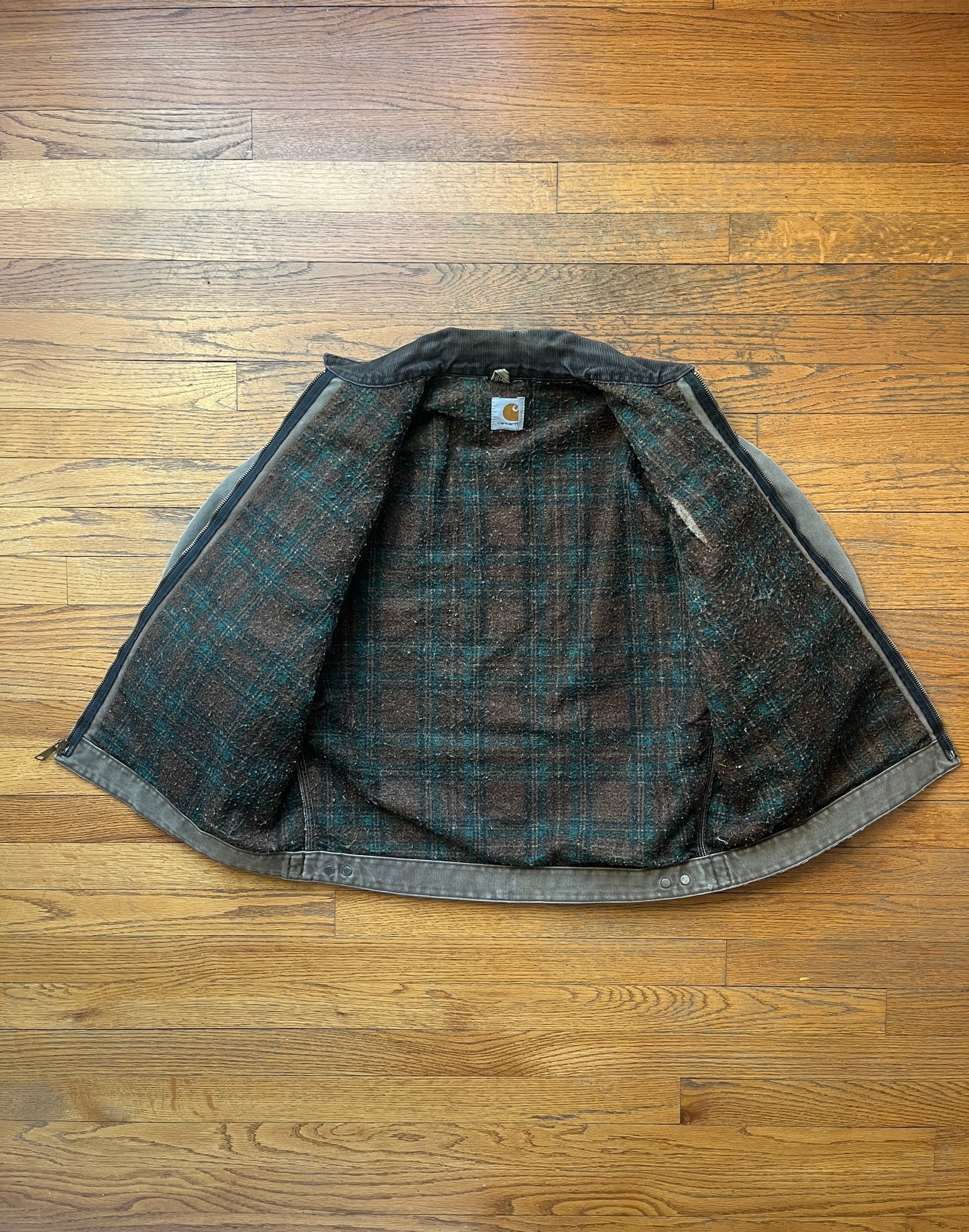 褪色栗棕色 Carhartt Detroit 夹克 - Boxy ML