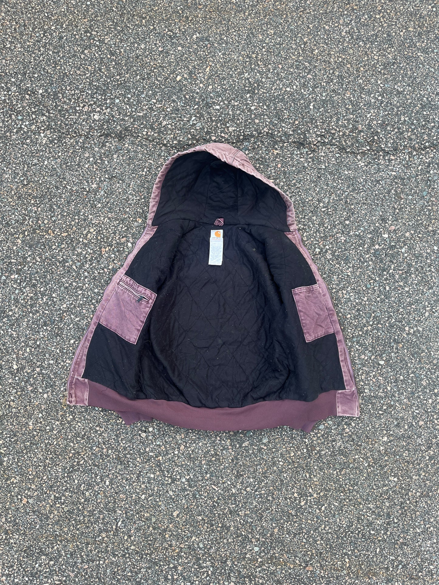 Faded Dark Plum Carhartt Active Jacket - Small