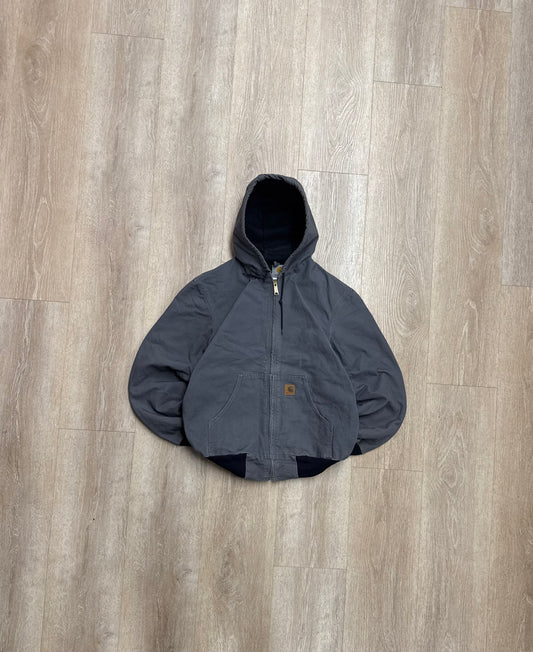 Faded Gravel Grey Carhartt Active Jacket - Medium
