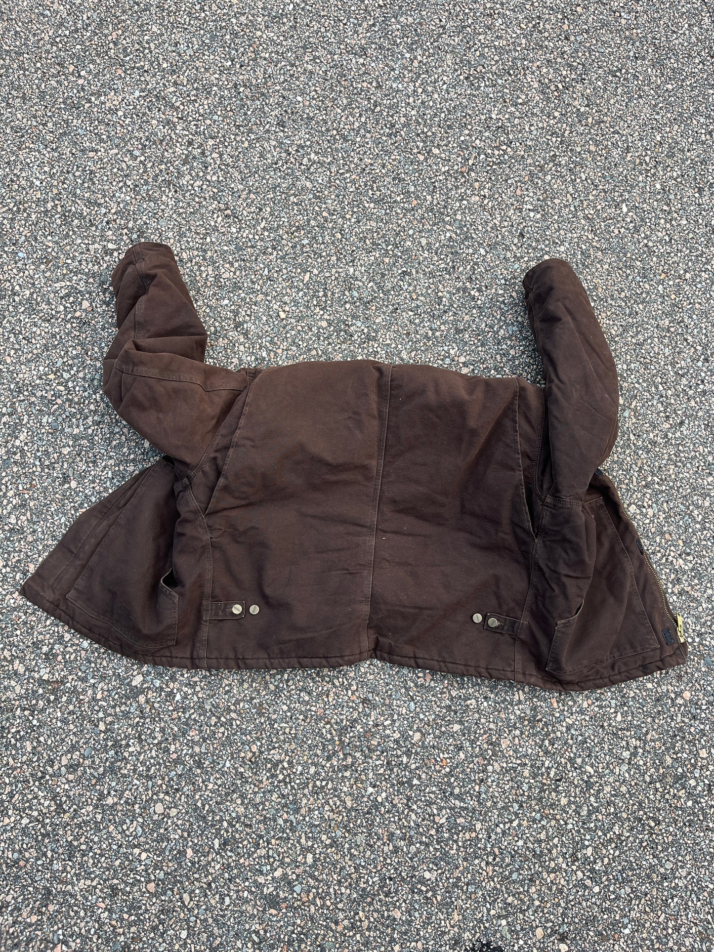 褪色棕色 Carhartt 北极夹克 - 中号宽松款