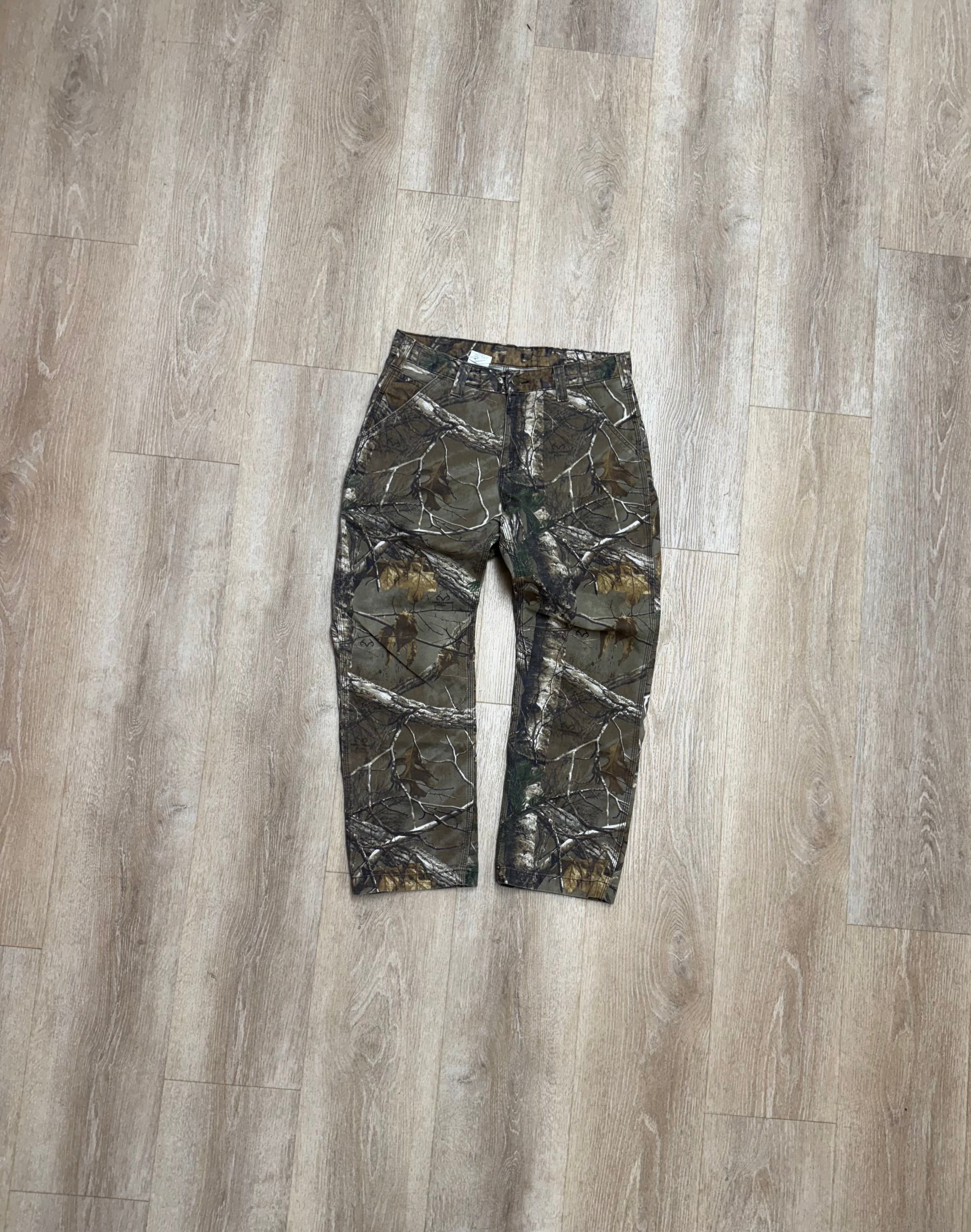 Faded Realtree Carhartt Carpenter Pants - 33 x 28 – VTG By Mike