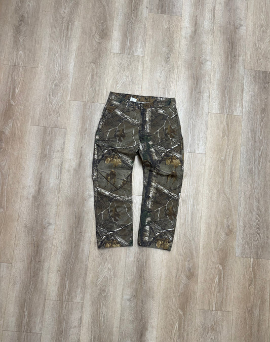 Faded Realtree Carhartt Carpenter Pants - 33 x 28