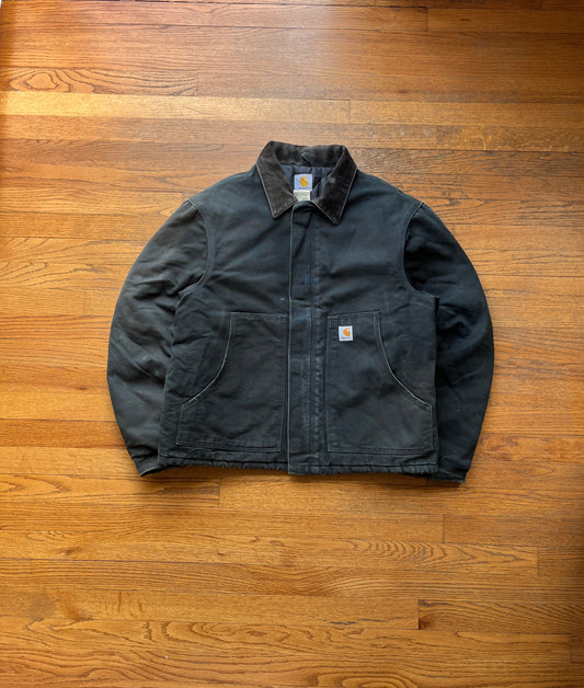 Faded Black Carhartt Arctic Jacket - Medium