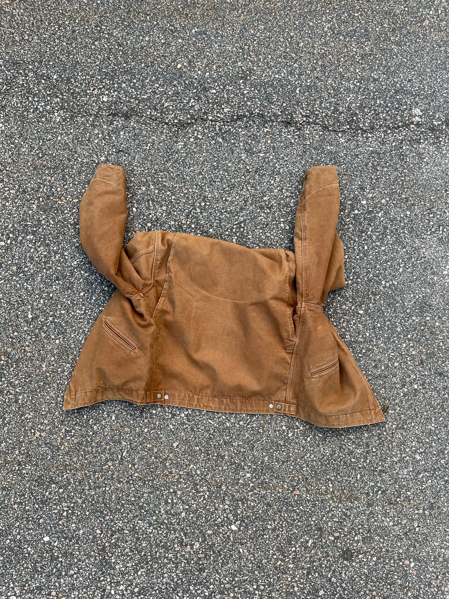 Faded Brown Carhartt Detroit Jacket - Medium