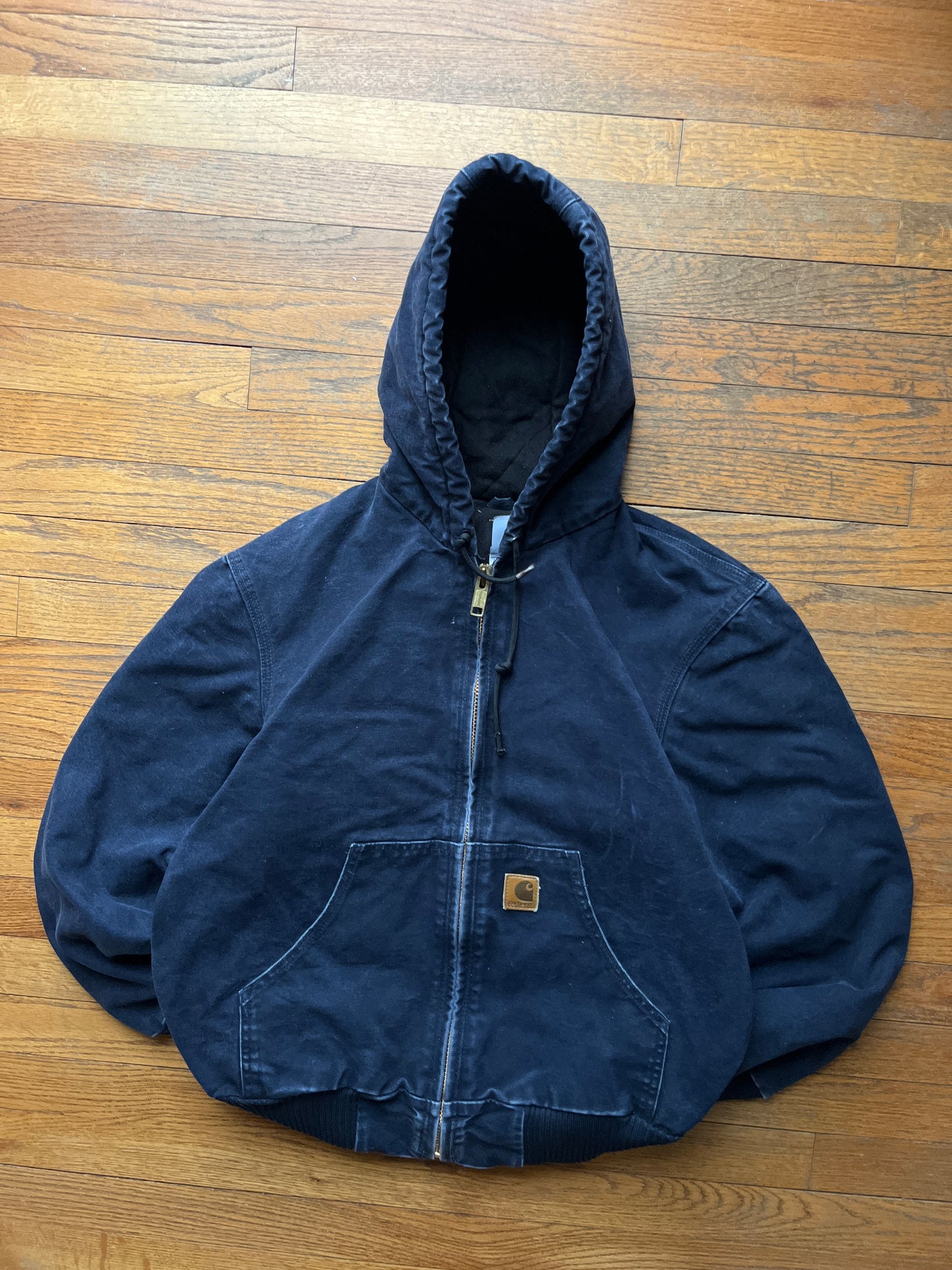 Faded Midnight Blue Carhartt Active Jacket - Small