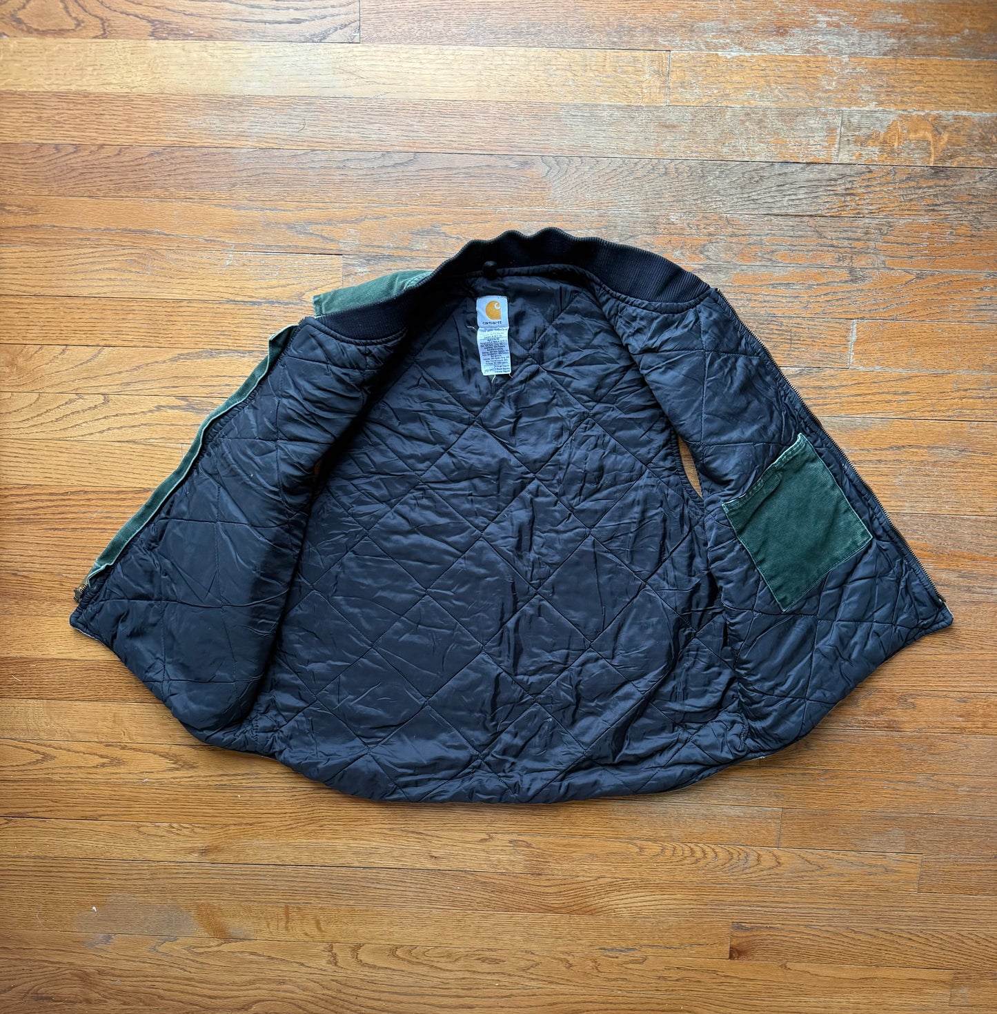 Faded Spruce Green Carhartt Vest - Fits M-L