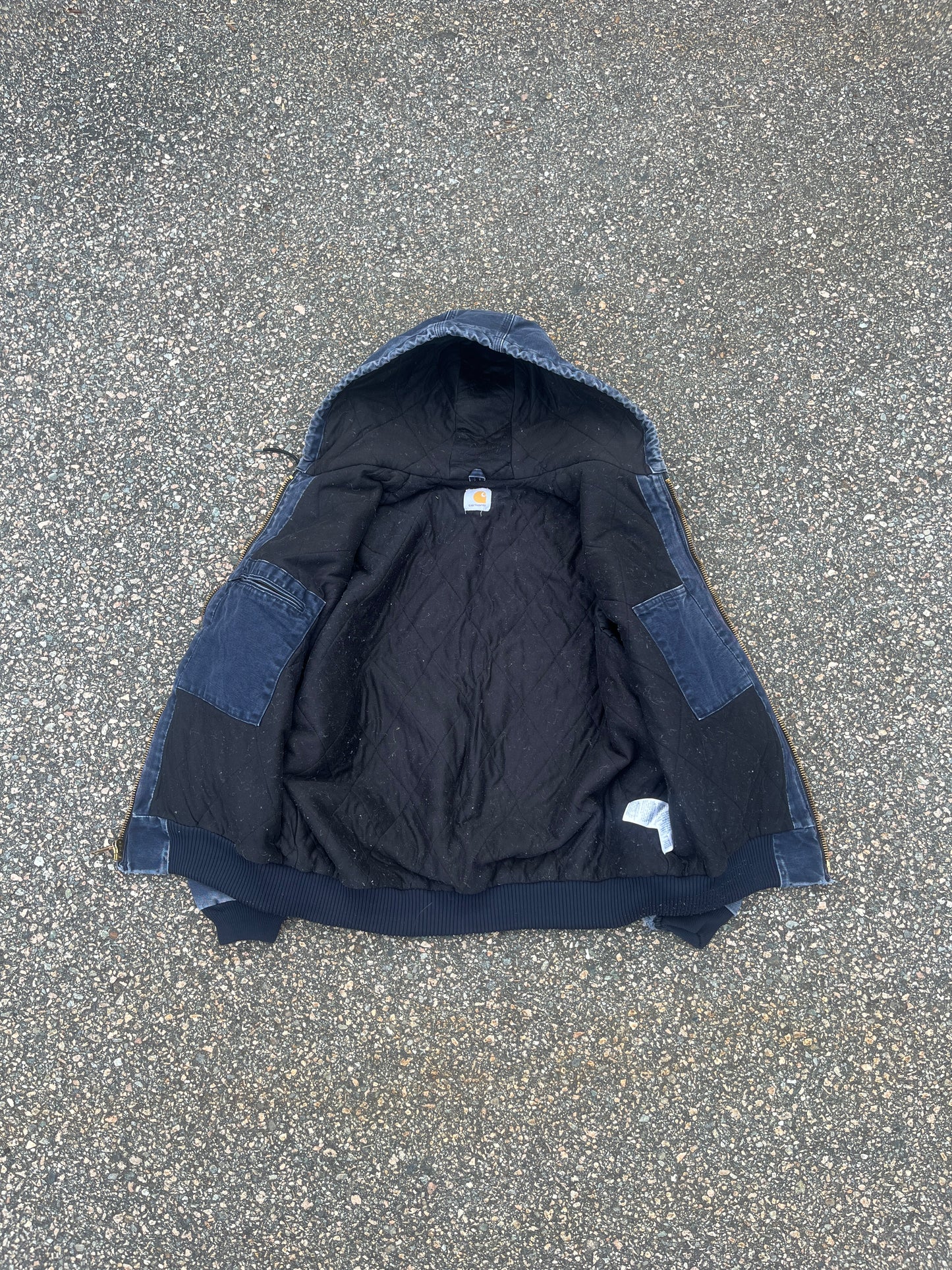 Faded Midnight Blue Carhartt Active Jacket - Boxy Large