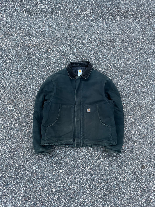 Faded Black Carhartt Arctic Jacket - Large