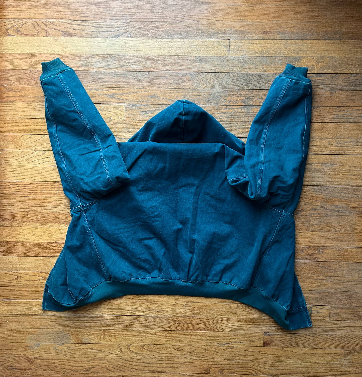 Faded Dark Teal Carhartt Active Jacket - Boxy XL