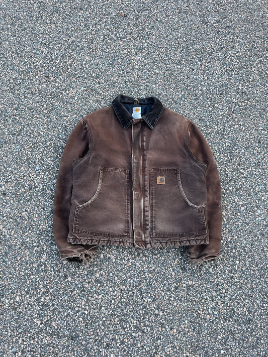 Faded Brown Carhartt Arctic Jacket - Boxy Medium