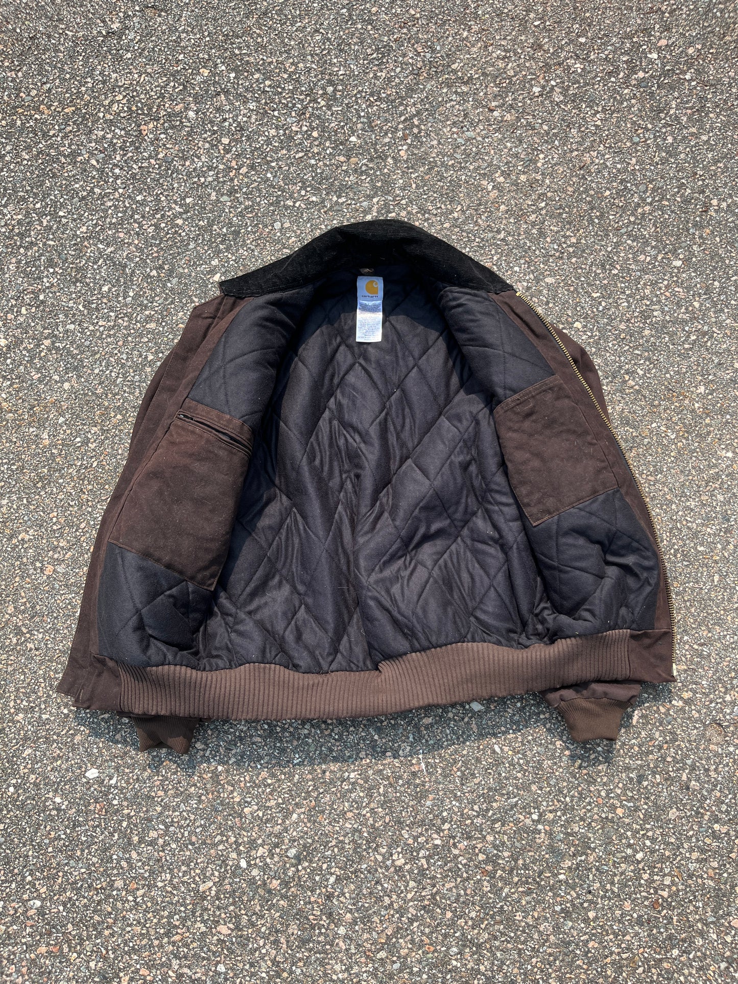 棕色 Carhartt Santa Fe 夹克 - 中号