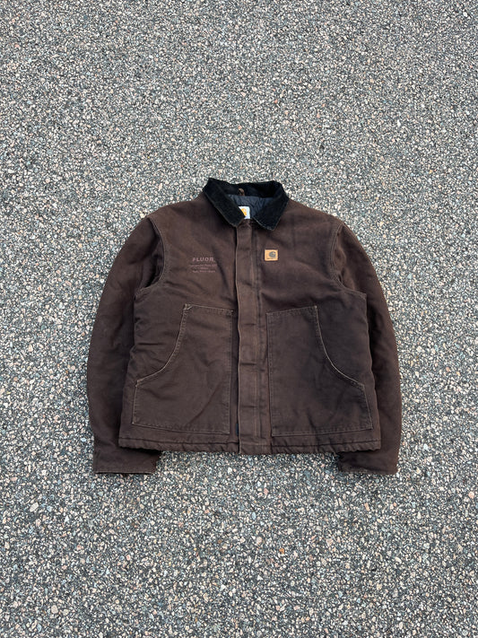 褪色棕色 Carhartt 北极夹克 - 中号宽松款