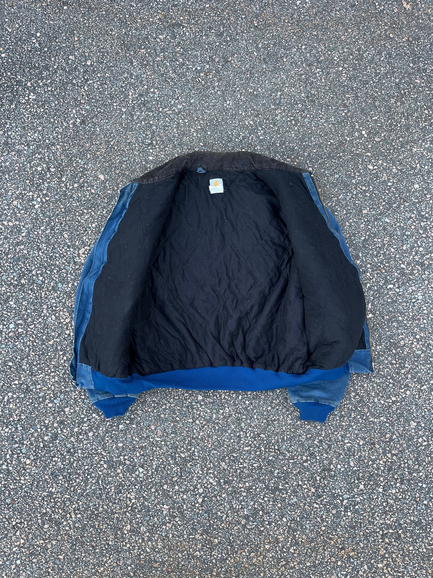 褪色蓝色 Carhartt Santa Fe 夹克 - XL