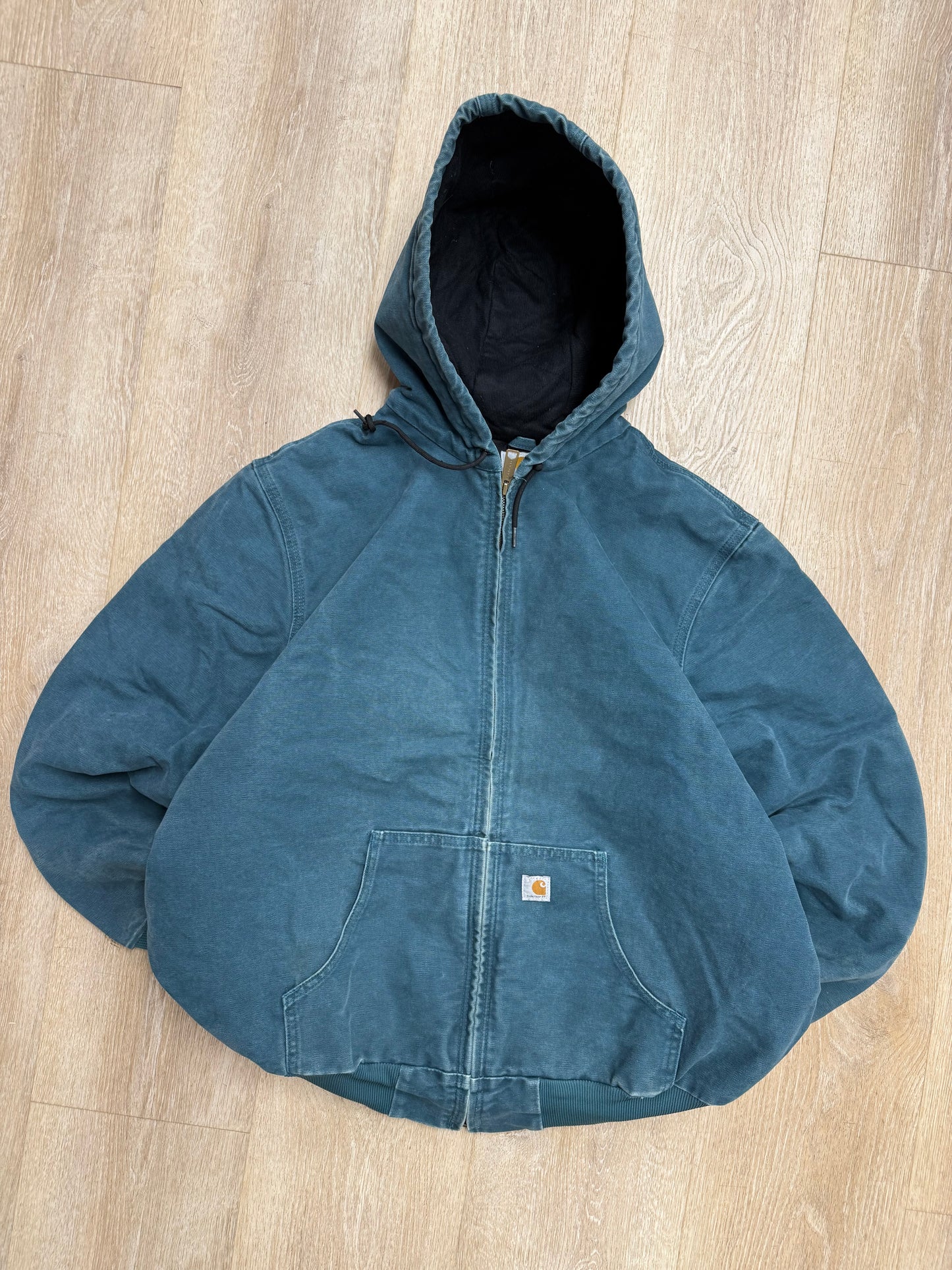 Faded Blue Carhartt Active Jacket - XL