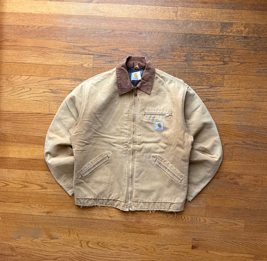 Faded Brown Carhartt Detroit Jacket - Medium Tall