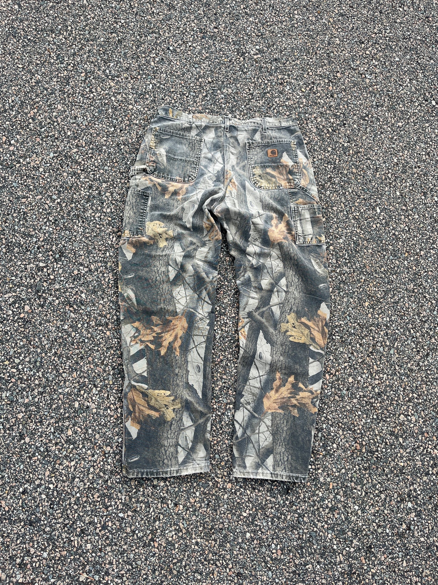 褪色 Realtree Carhartt 木匠裤 - 36 x 33