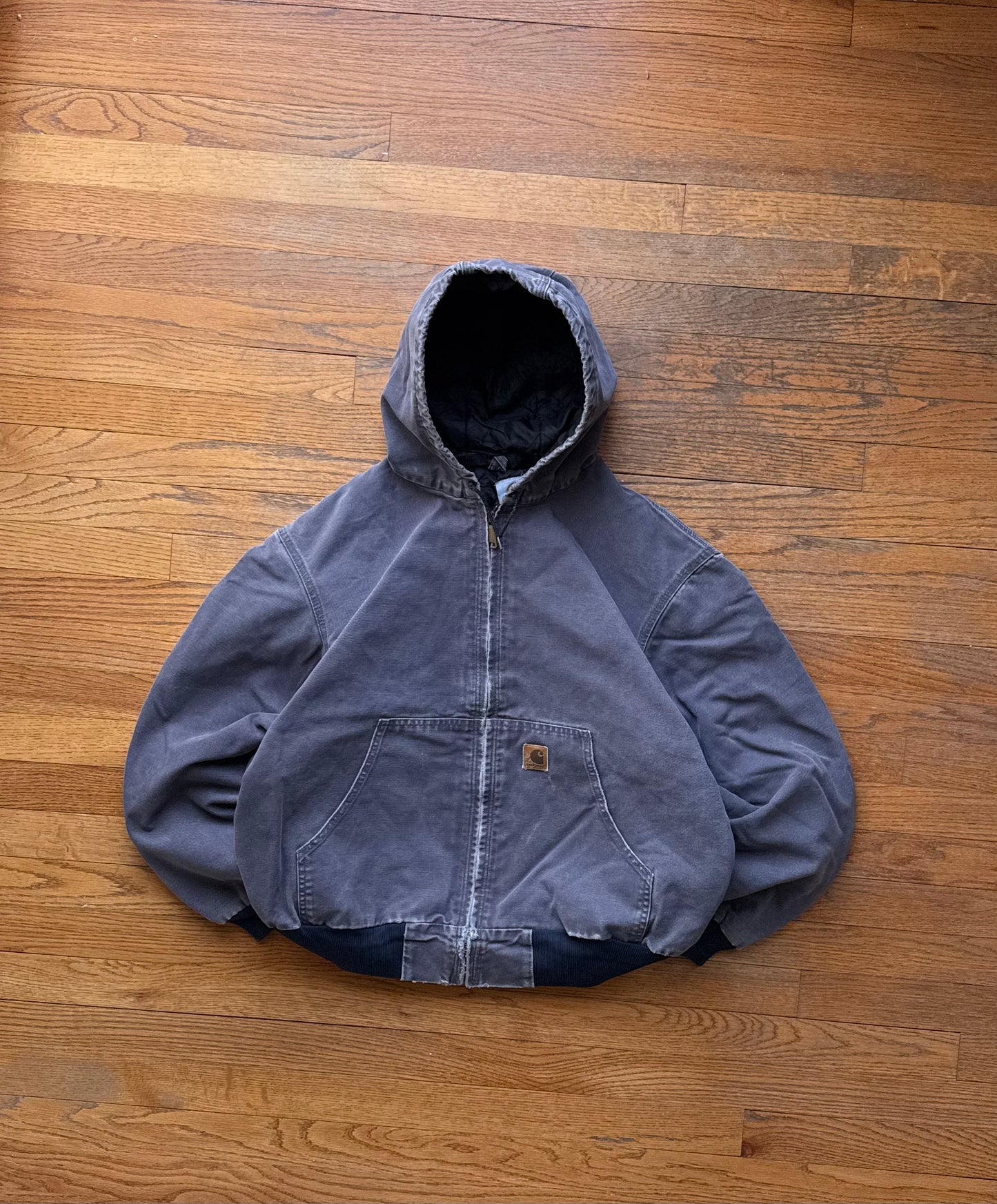 Faded Petrol Blue Carhart Active Jacket - Large