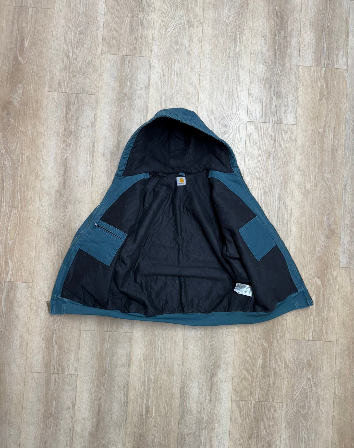 Faded Blue Carhartt Active Jacket - XL