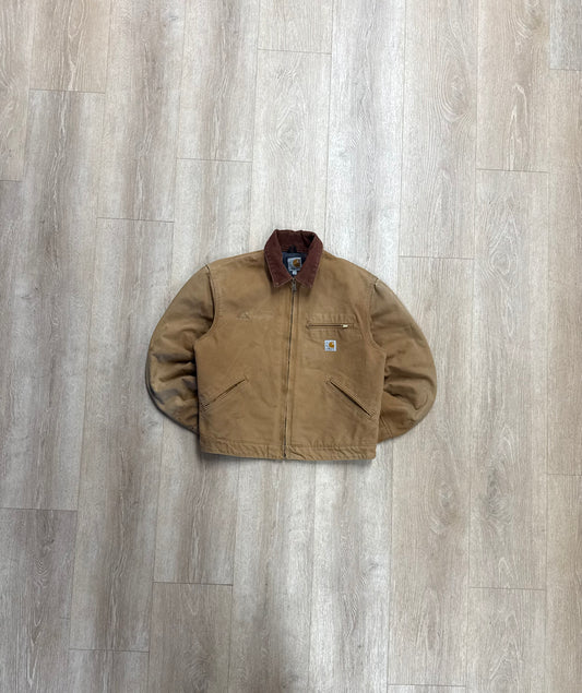 Faded Brown Carhartt Detroit Jacket - Medium