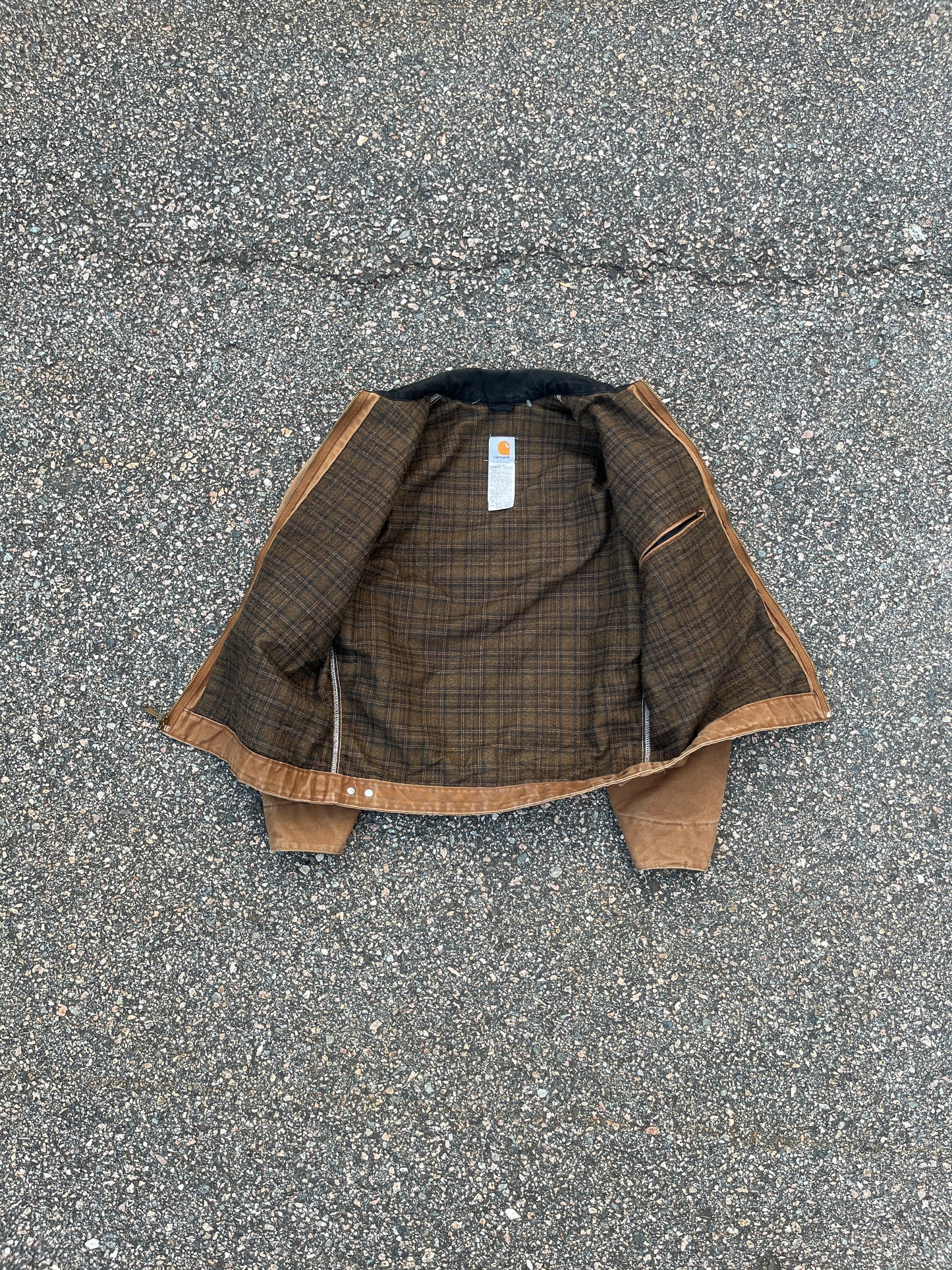 Faded Brown Carhartt Detroit Jacket - Medium