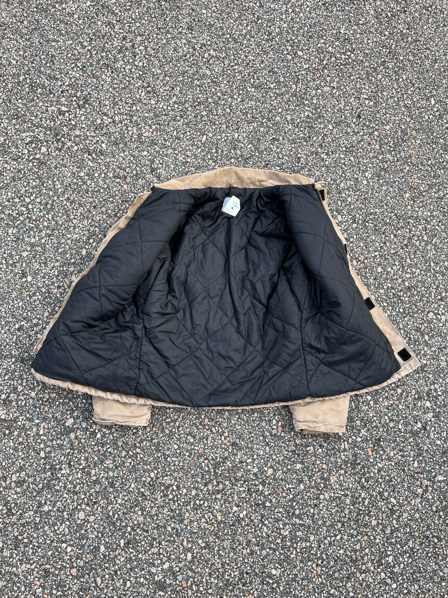 Faded Beige Carhartt Arctic Jacket - Small